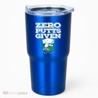 Zero Putts Given Funny Golf Meaningful Gift Tumbler thumb 0