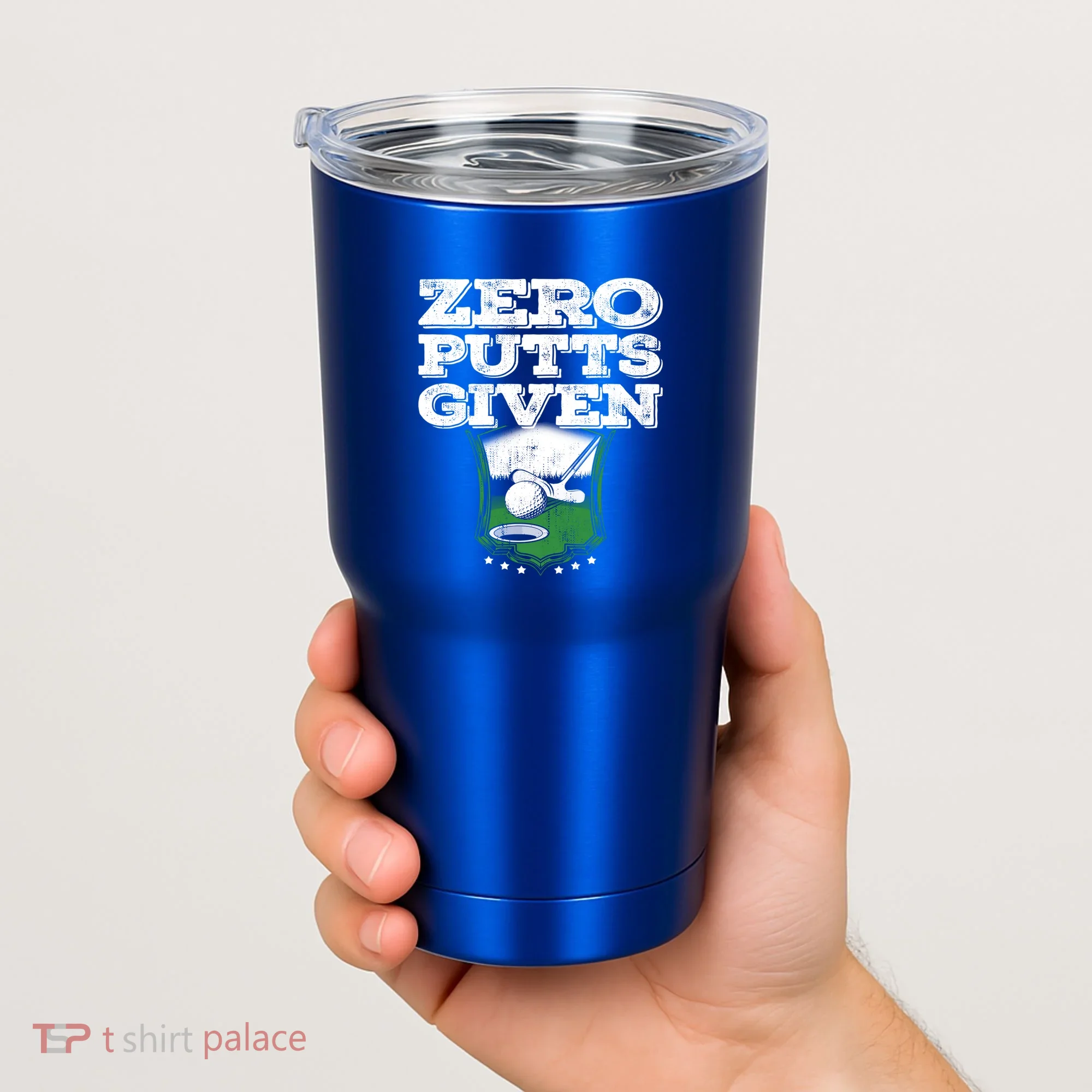 Zero Putts Given Funny Golf Meaningful Gift Tumbler