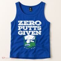 Zero Putts Given Funny Golf Meaningful Gift Tank Top thumb 2