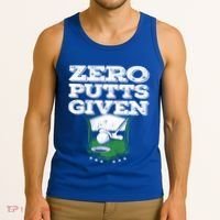 Zero Putts Given Funny Golf Meaningful Gift Tank Top thumb 3
