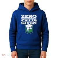 Zero Putts Given Funny Golf Meaningful Gift Kids Hoodie thumb 4