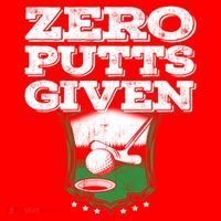 Zero Putts Given Funny Golf Meaningful Gift Santa Hat thumb 1