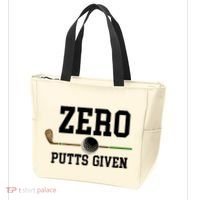 Zero Putts Given Golfer Golf Player Jokes Funny Golf Great Gift Tote Bag thumb 3