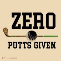 Zero Putts Given Golfer Golf Player Jokes Funny Golf Great Gift Tote Bag thumb 4
