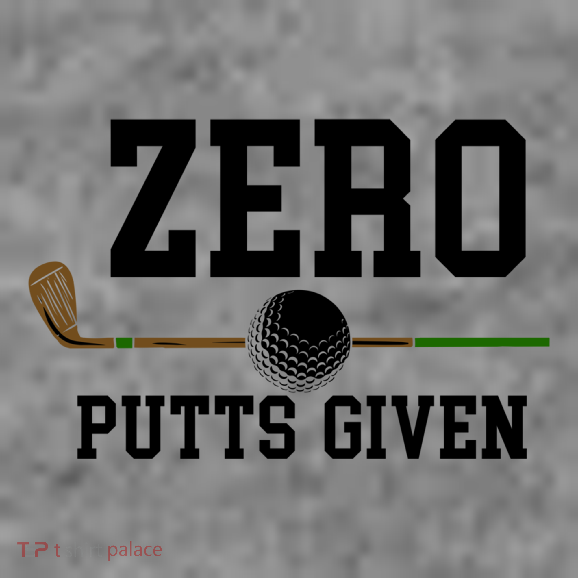 Zero Putts Given Golfer Golf Player Jokes Funny Golf Great Gift Toddler Hoodie