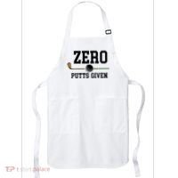 Zero Putts Given Golfer Golf Player Jokes Funny Golf Great Gift Apron thumb 0