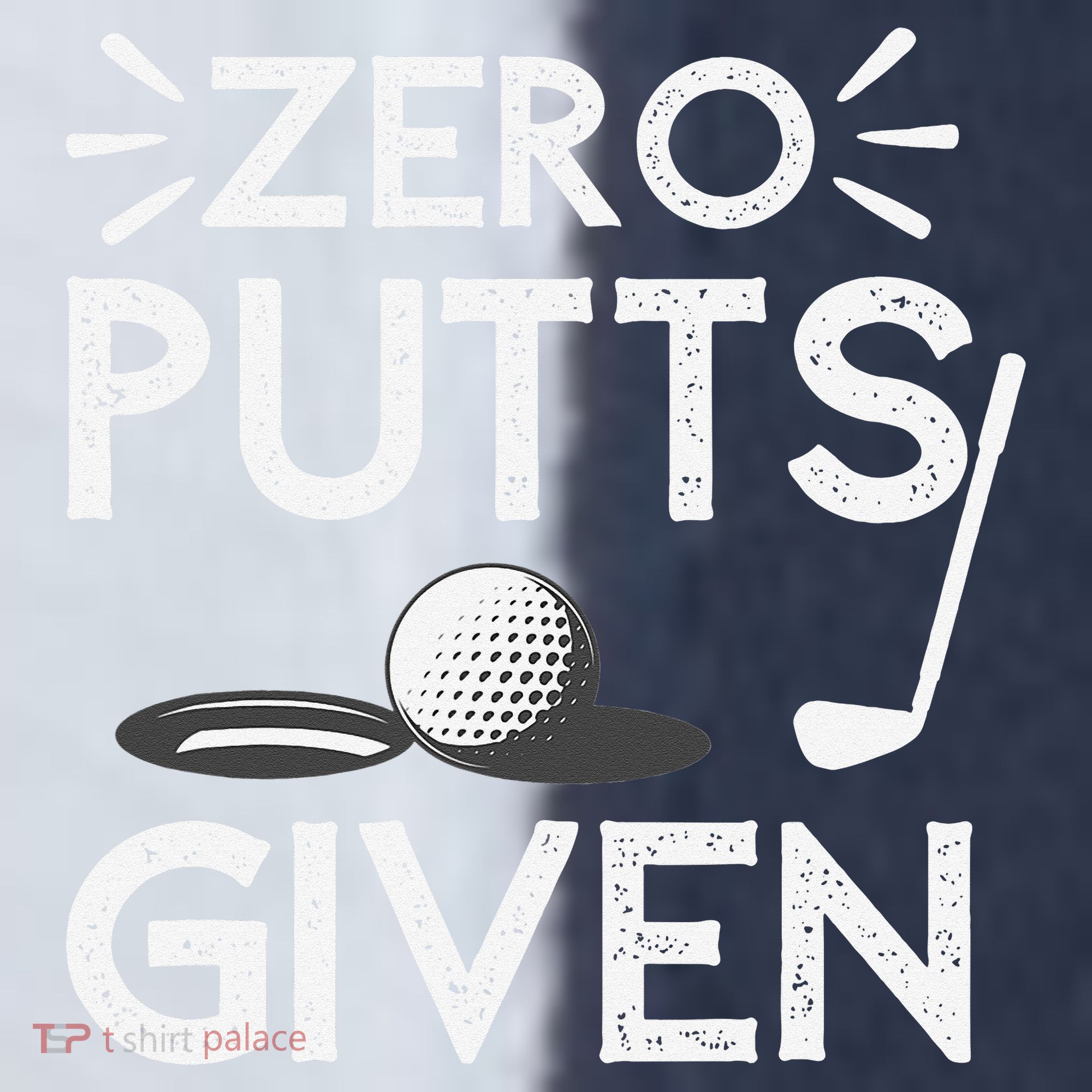 Zero Putts Given Golf Funny Golfer Golf Player Golfing Dad Sport-Tek Competitor United Soccer Jersey