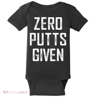 Zero Putts Given Baby Bodysuit