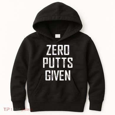 Zero Putts Given Kids Hoodie