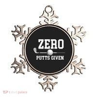 Zero Putts Given Golfer Golf Player Jokes Funny Golf Ornament thumb 0