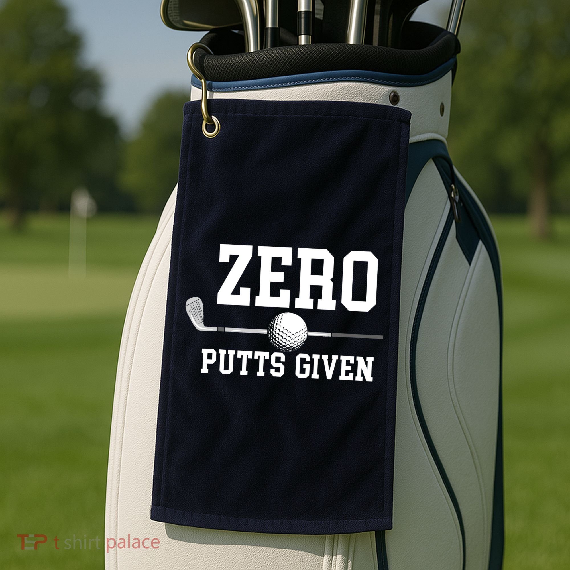 Zero Putts Given Golfer Golf Player Jokes Funny Golf Golf Towel