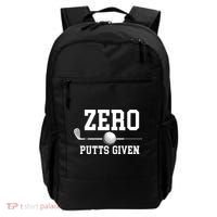 Zero Putts Given Golf Player Funny Backpack thumb 0