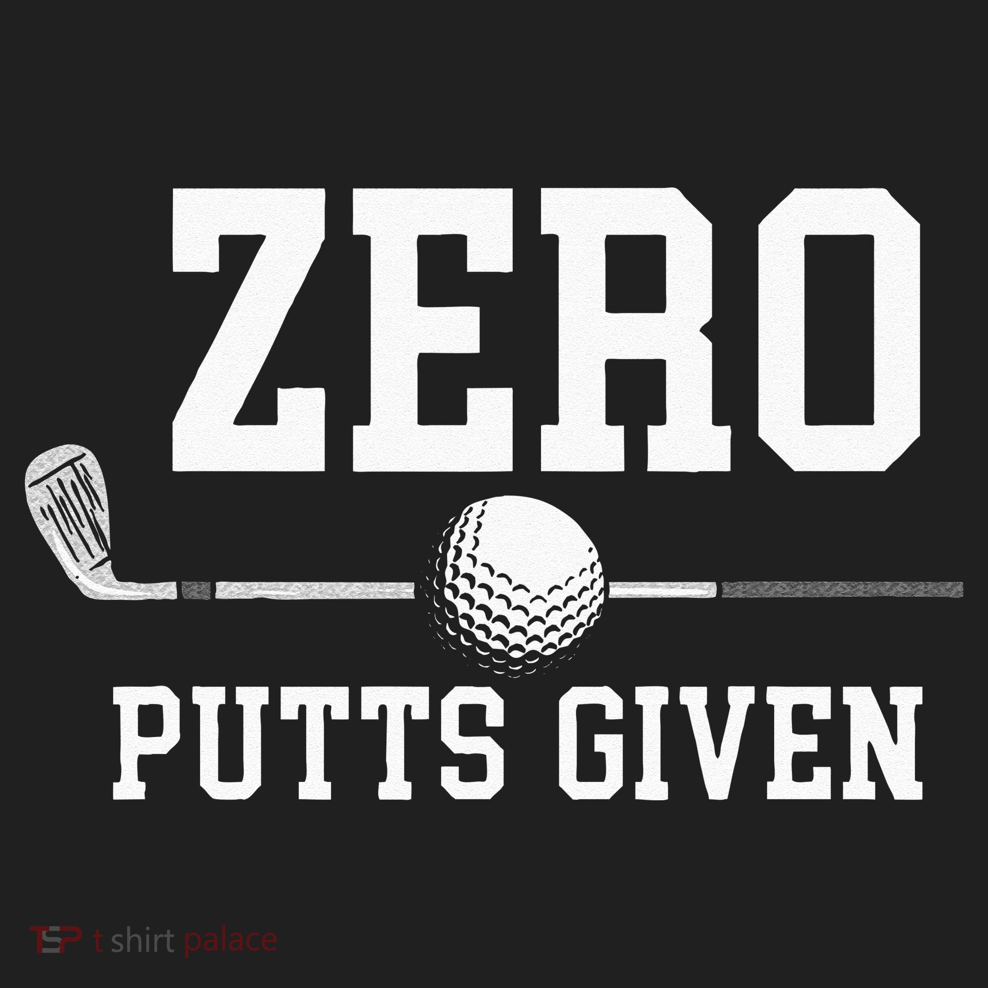 Zero Putts Given Golfer Golf Player Jokes Funny Golf Beanie