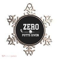 Zero Putts Given Golfer Golf Player Jokes Funny Golf Ornament thumb 0