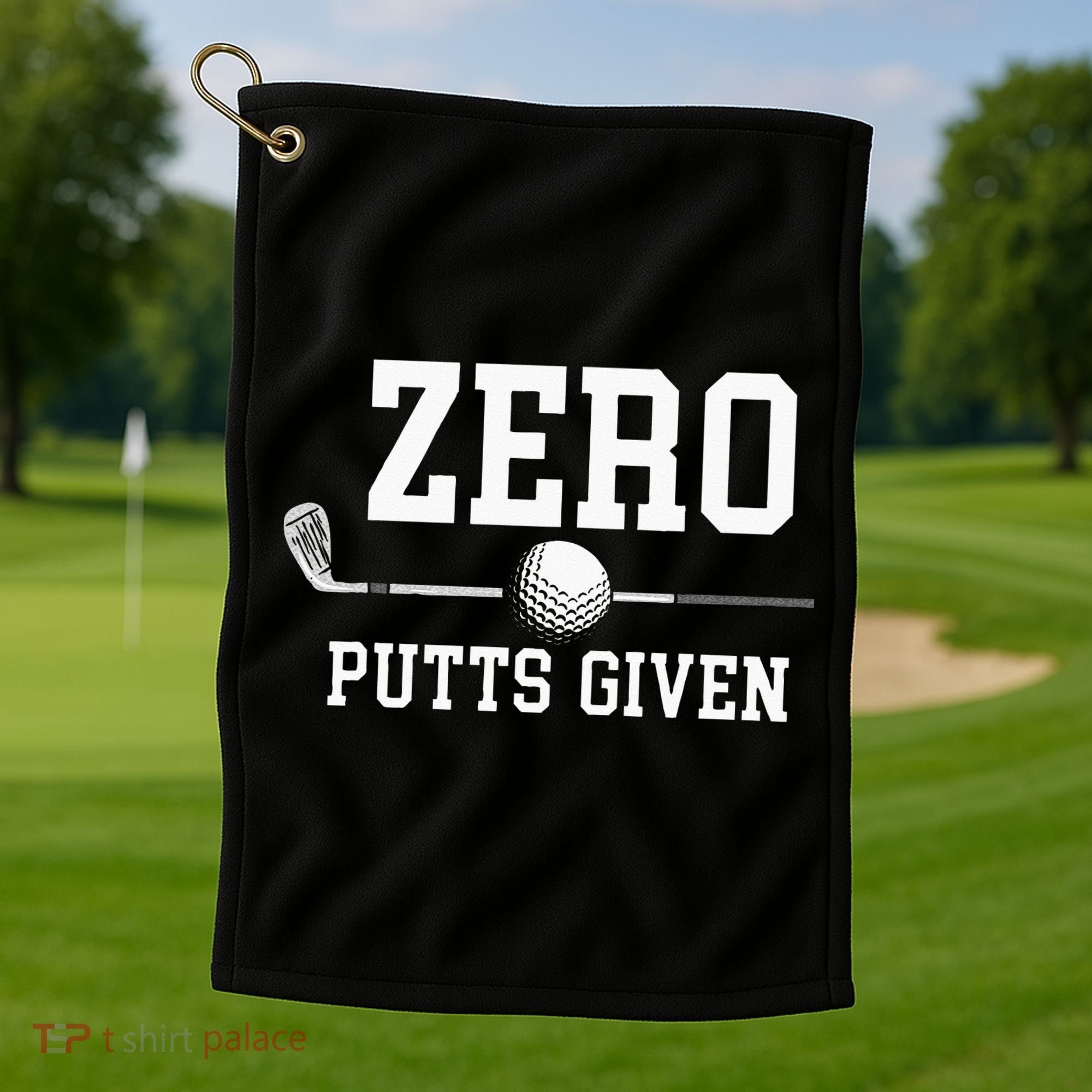 Zero Putts Given Golfer Golf Player Jokes Funny Golf Golf Towel