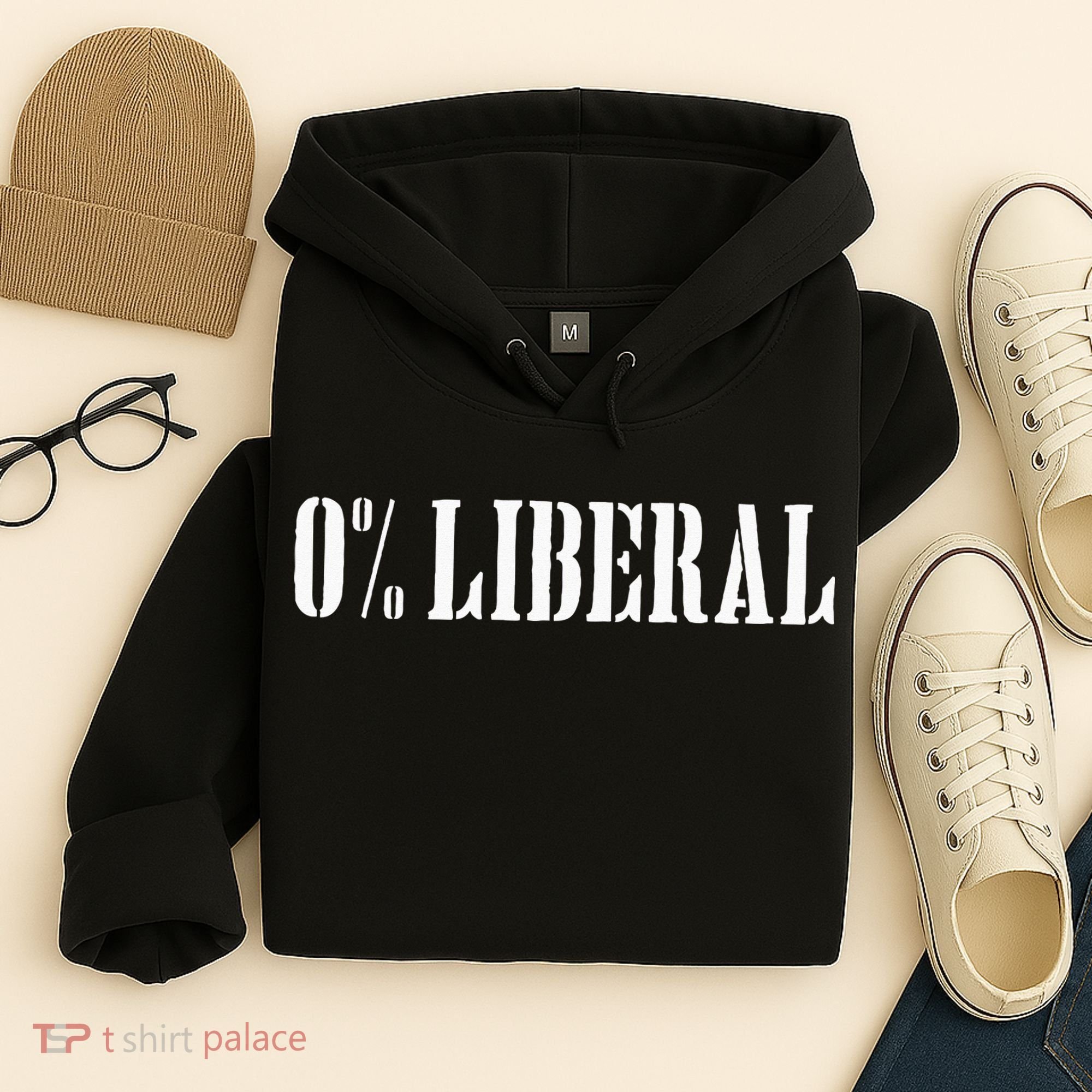 Zero Percent Liberal 0 Liberal Hoodie