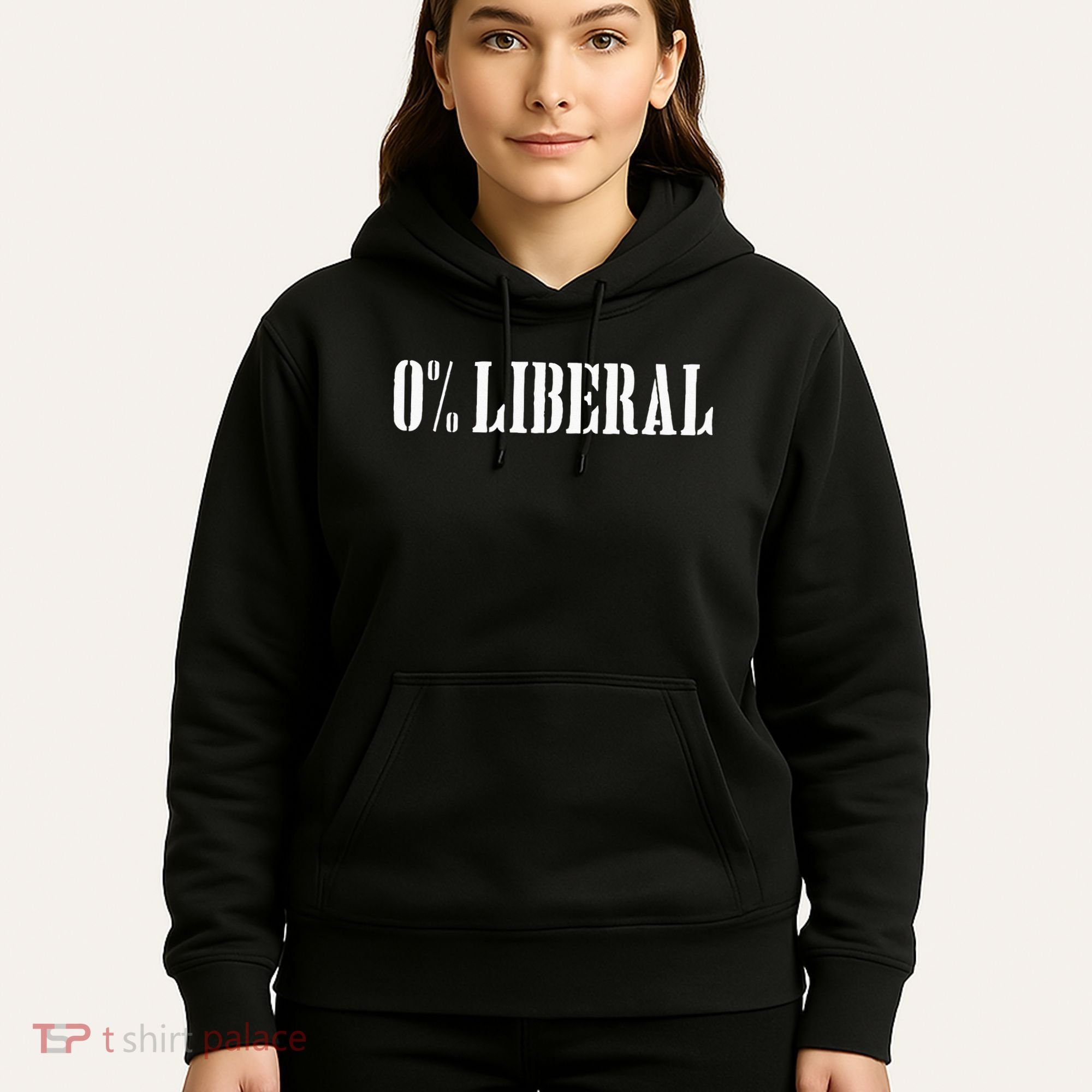 Zero Percent Liberal 0 Liberal Hoodie