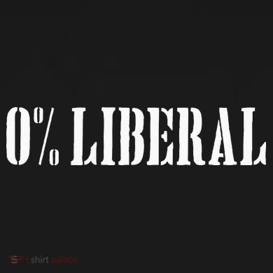 Zero Percent Liberal 0 Liberal Hoodie