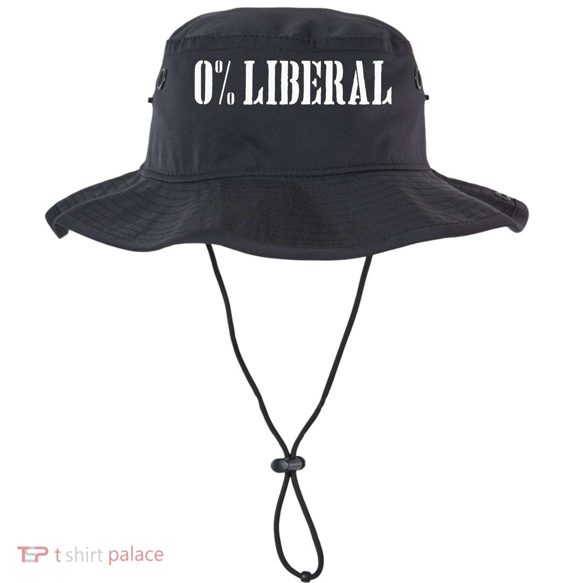 Zero Percent Liberal 0 Liberal Bucket Hat