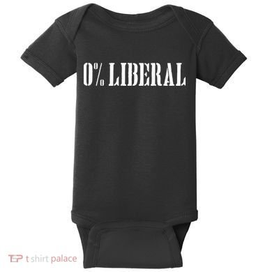 Zero Percent Liberal 0 Liberal Baby Bodysuit