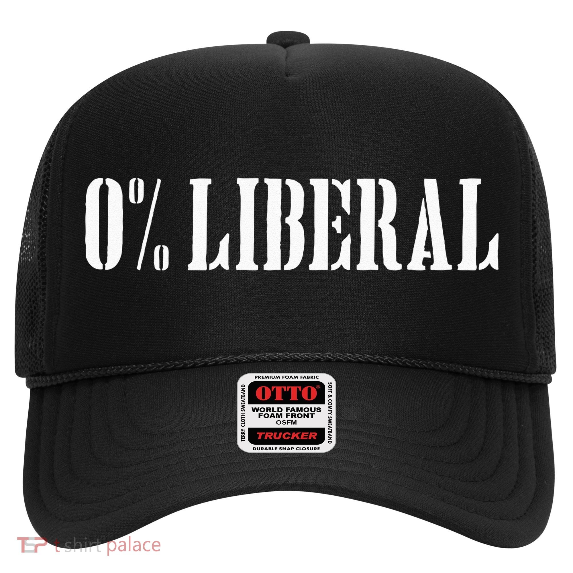 Zero Percent Liberal 0 Liberal Hat