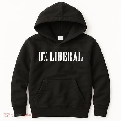 Zero Percent Liberal 0 Liberal Kids Hoodie