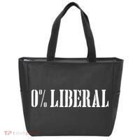 Zero Percent Liberal 0 Liberal Tote Bag thumb 0