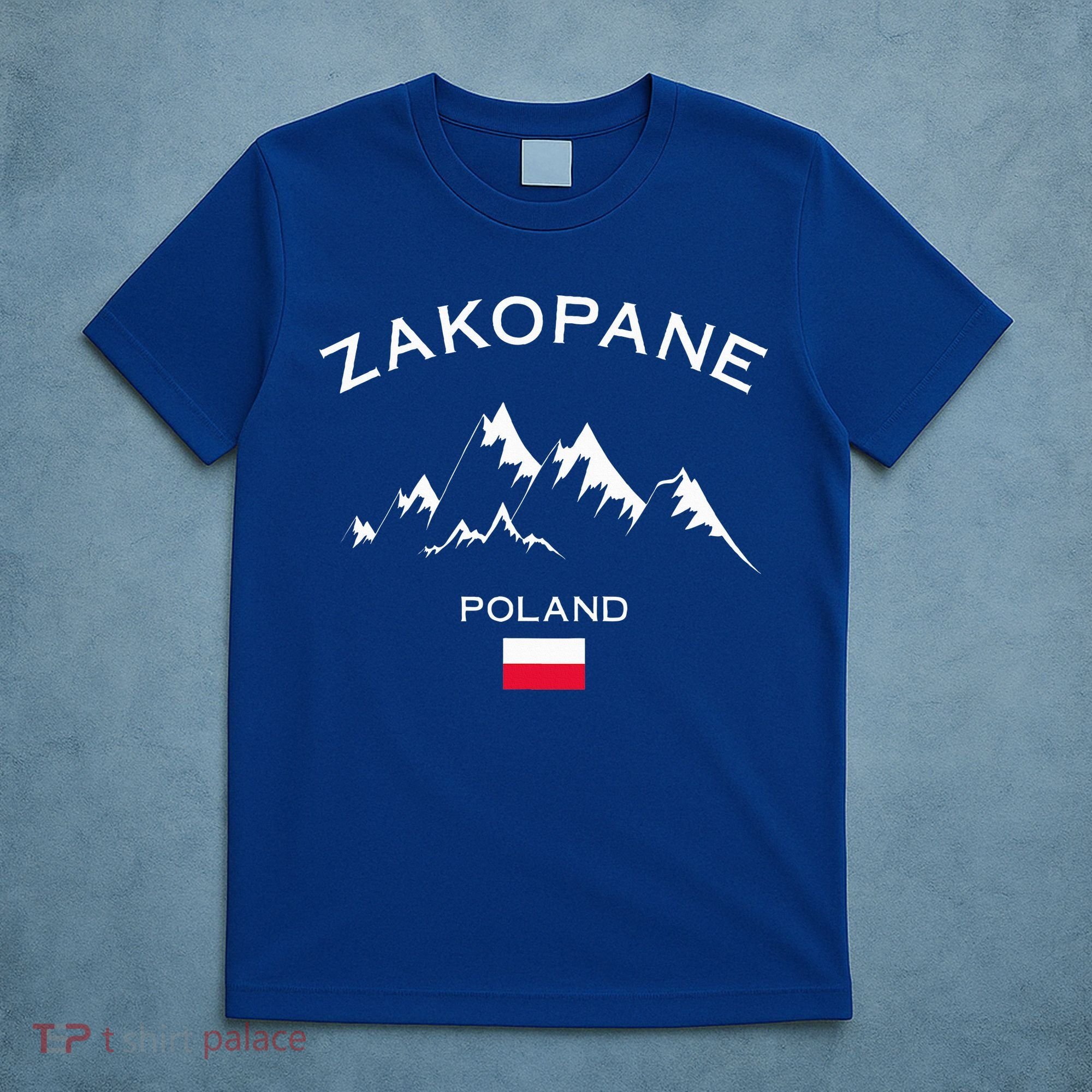 Zakopane Poland Ski Resort Tatra Mountains Skiing T-Shirt