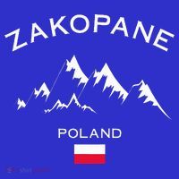 Zakopane Poland Ski Resort Tatra Mountains Skiing T-Shirt thumb 7