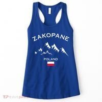Zakopane Poland Ski Resort Tatra Mountains Skiing Women's Tank Top thumb 0