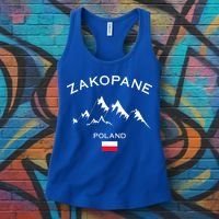Zakopane Poland Ski Resort Tatra Mountains Skiing Women's Tank Top thumb 3