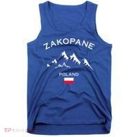 Zakopane Poland Ski Resort Tatra Mountains Skiing Tank Top thumb 0
