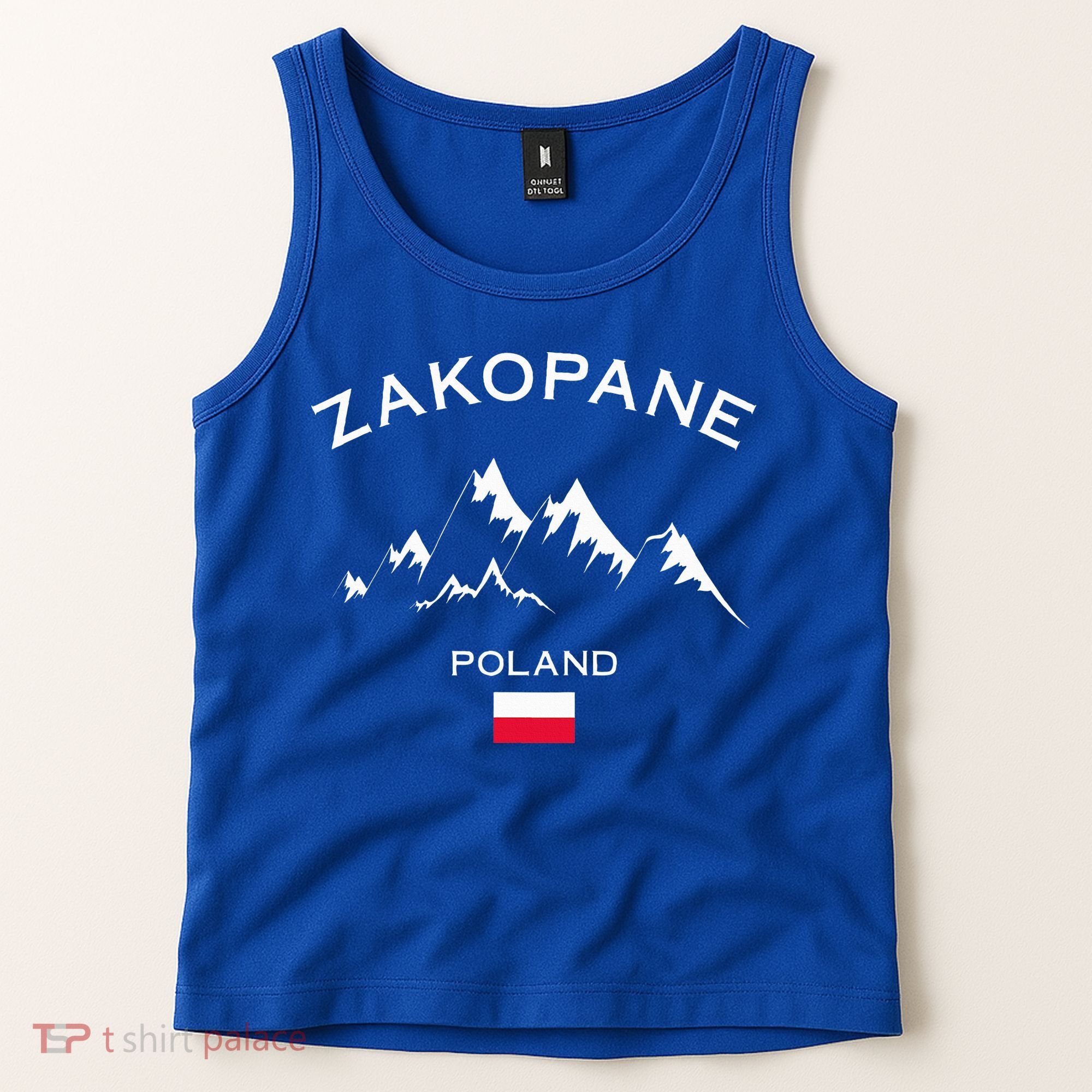 Zakopane Poland Ski Resort Tatra Mountains Skiing Tank Top