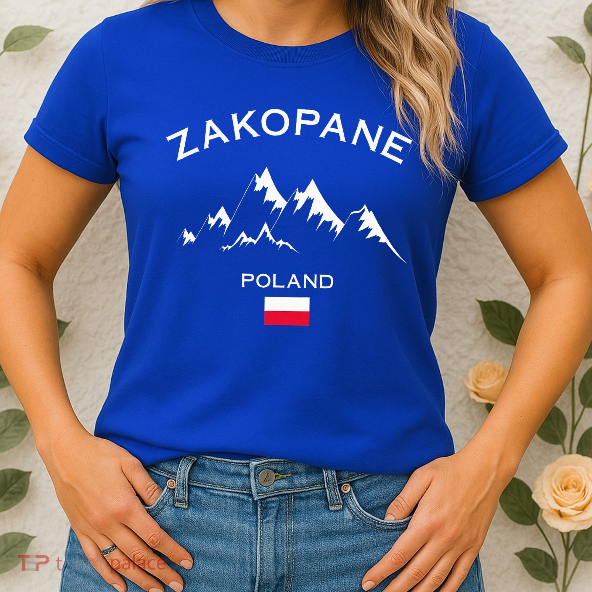 Zakopane Poland Ski Resort Tatra Mountains Skiing Women's T-Shirt