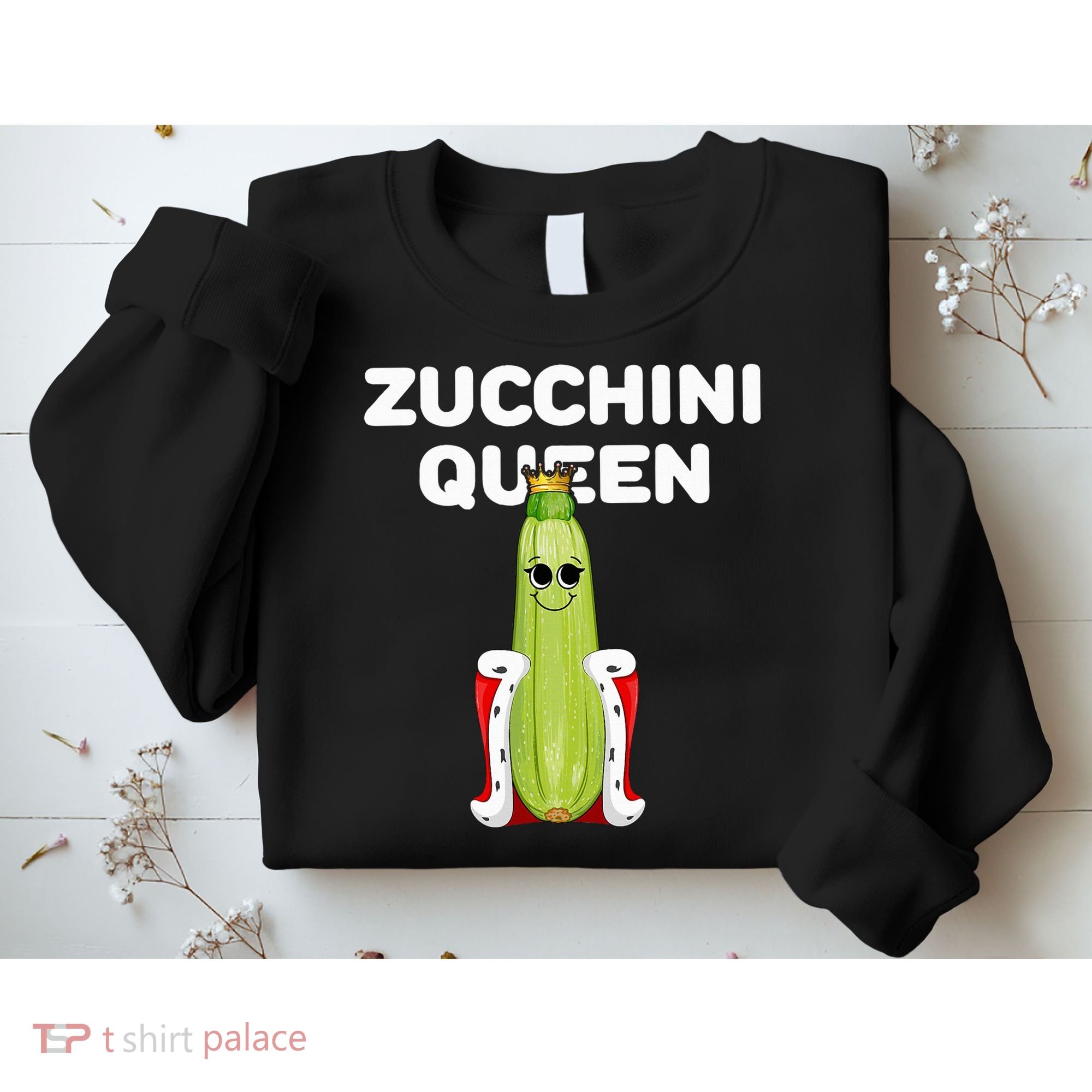 Zucchini Queen Zucchini Sweatshirt