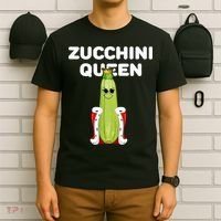 Zucchini Queen Zucchini T-Shirt thumb 6