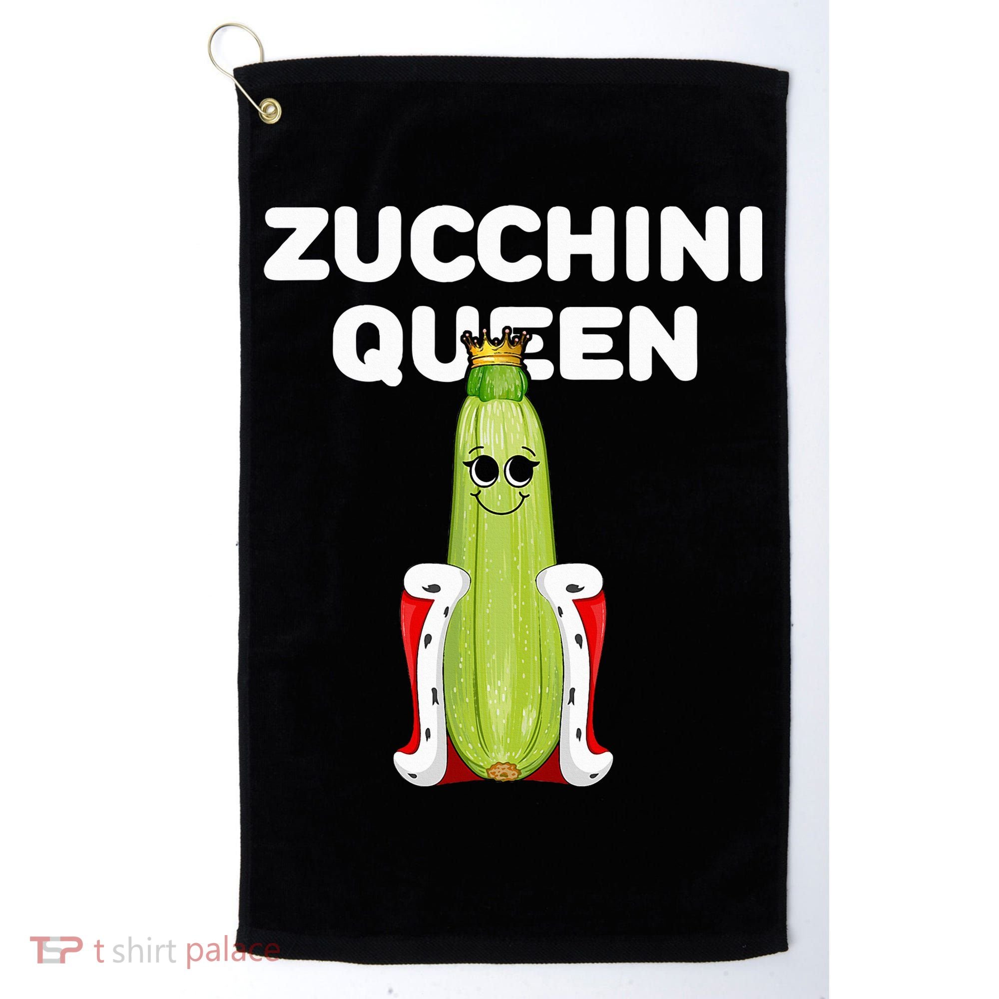 Zucchini Queen Zucchini Golf Towel
