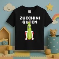 Zucchini Queen Zucchini Toddler T-Shirt thumb 3