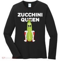 Zucchini Queen Zucchini Women's Long Sleeve Shirt thumb 0