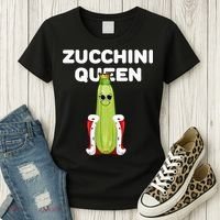 Zucchini Queen Zucchini Women's T-Shirt thumb 3