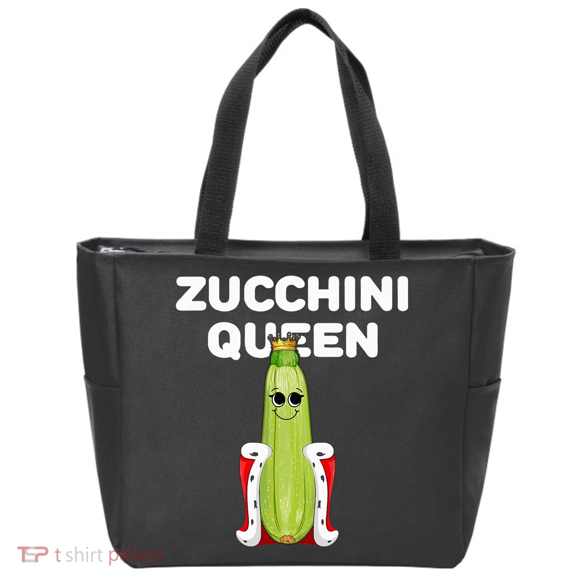 Zucchini Queen Zucchini Tote Bag