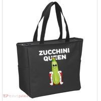 Zucchini Queen Zucchini Tote Bag thumb 2