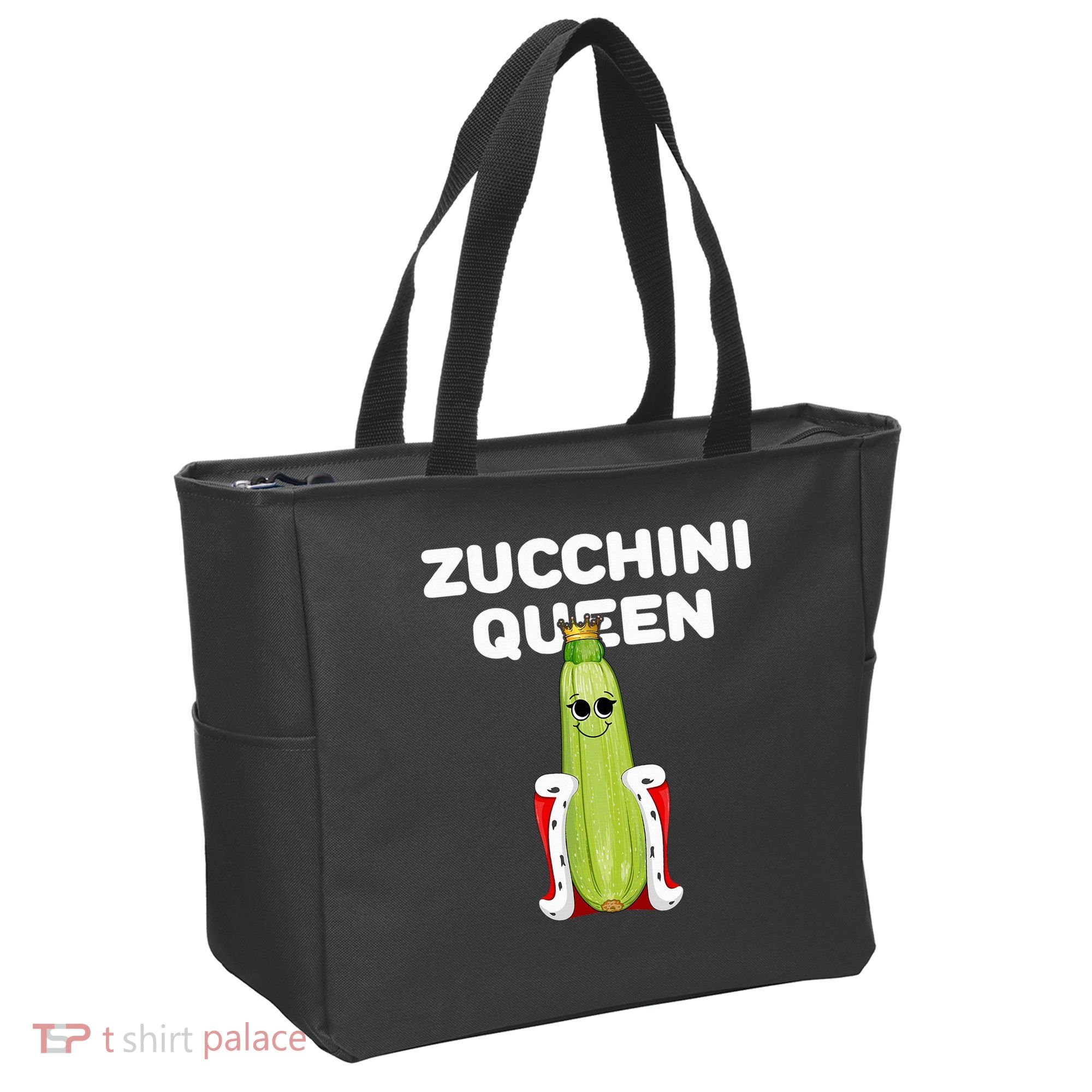 Zucchini Queen Zucchini Tote Bag