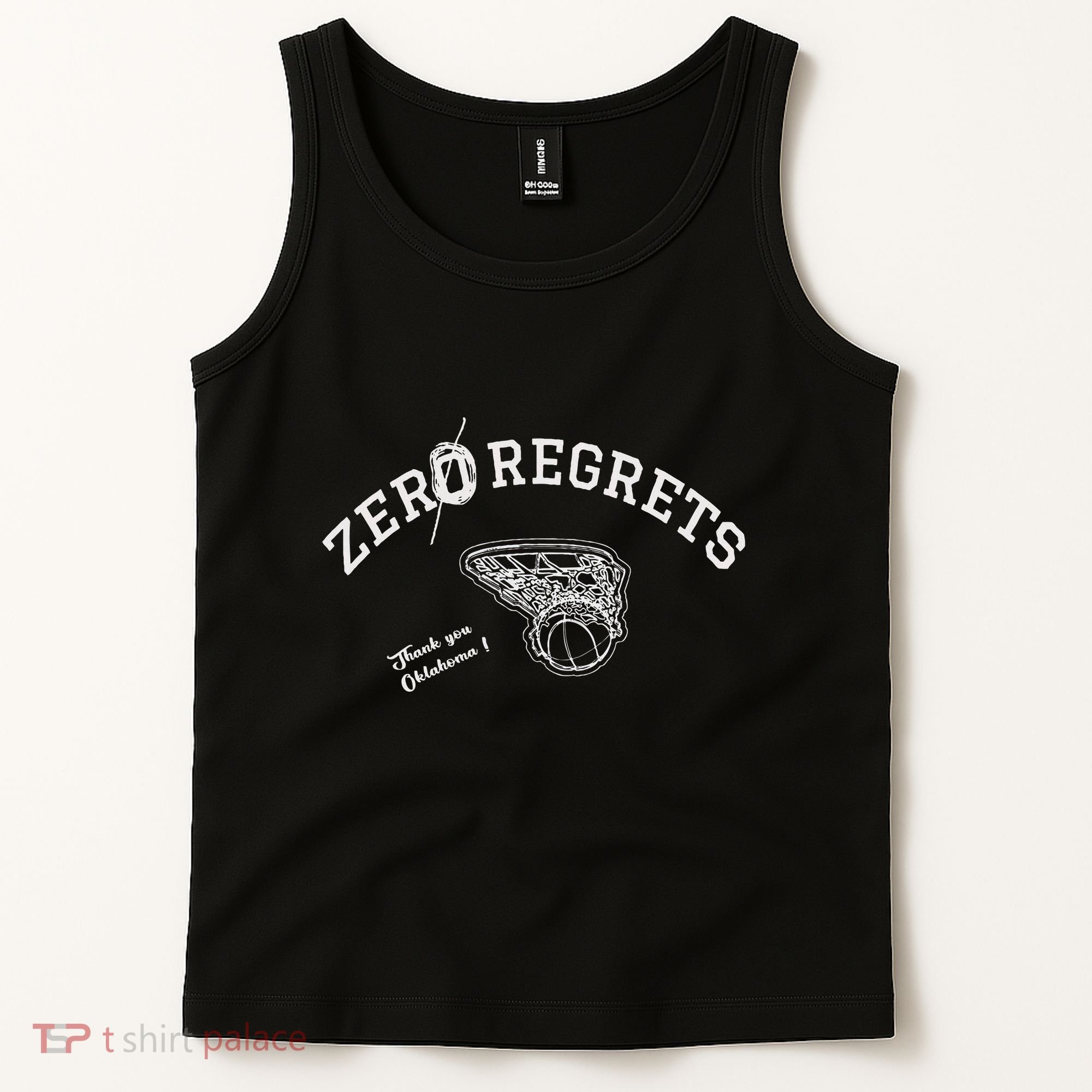 Zero Regrets Thank You Oklahoma Tank Top