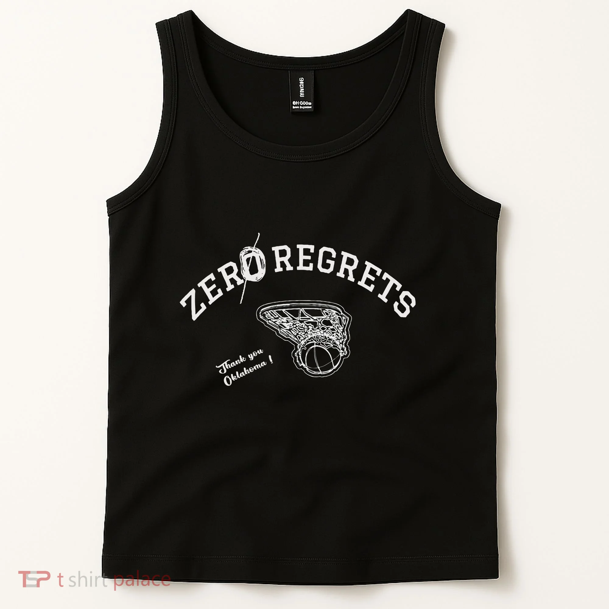 Zero Regrets Thank You Oklahoma Tank Top