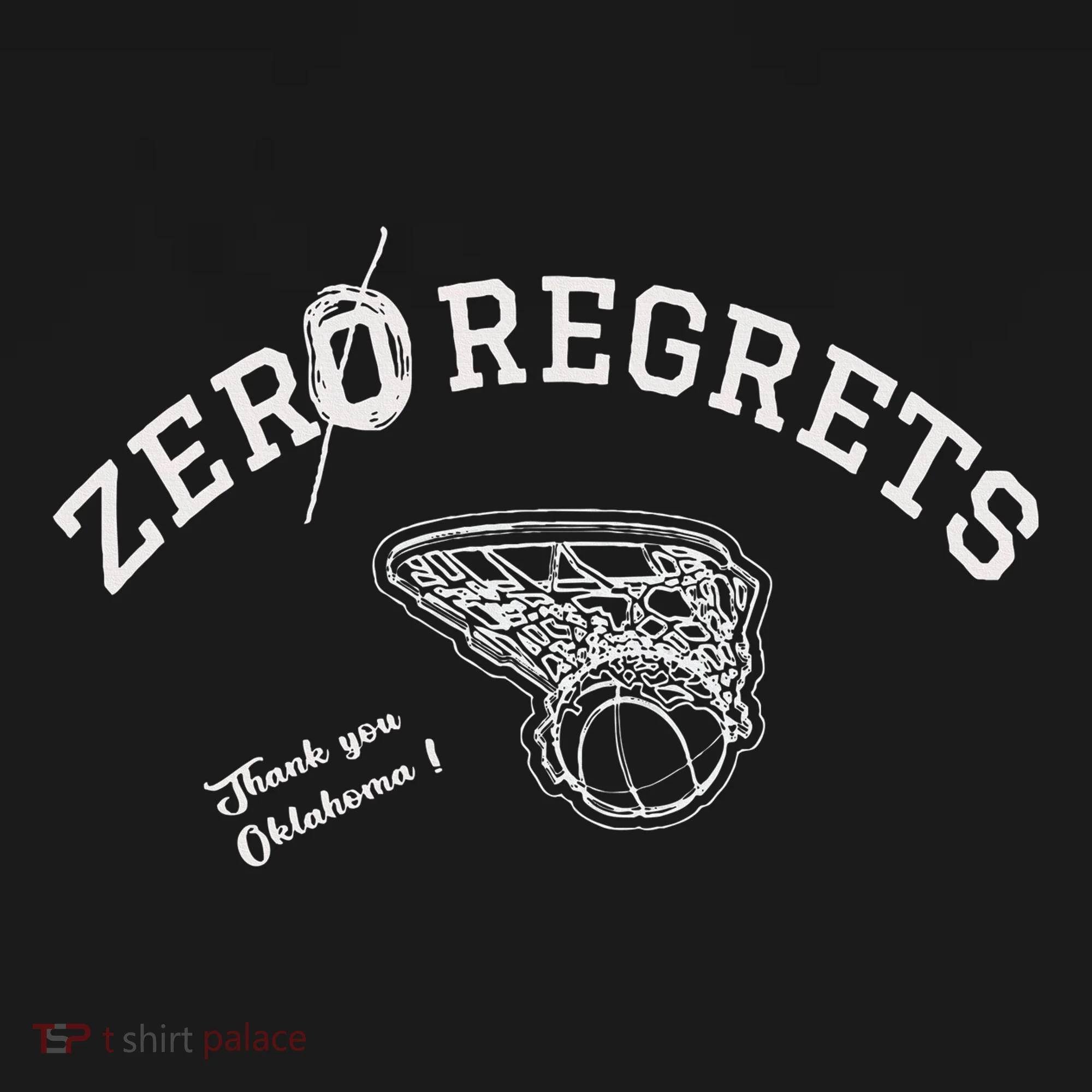 Zero Regrets Thank You Oklahoma Tank Top