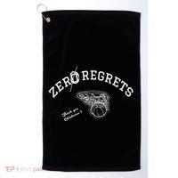 Zero Regrets Thank You Oklahoma Golf Towel thumb 0