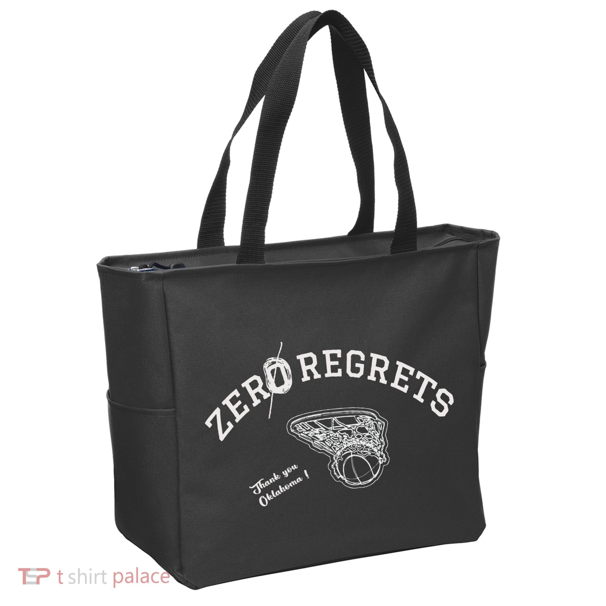 Zero Regrets Thank You Oklahoma Tote Bag
