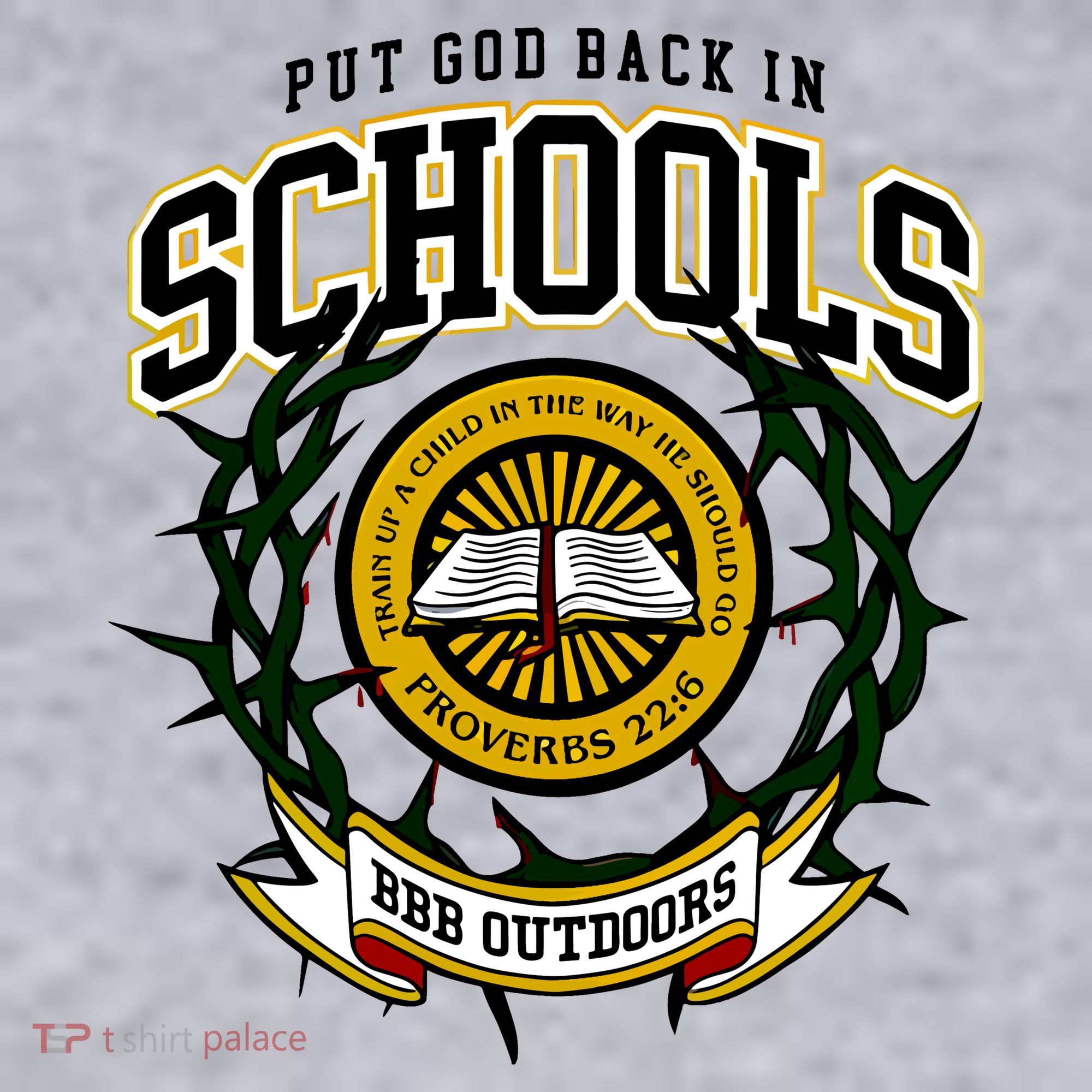 Zach Rushing Wearing Put God Back In Schools Women's Sweatshirt