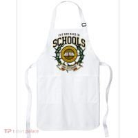 Zach Rushing Wearing Put God Back In Schools Apron thumb 0